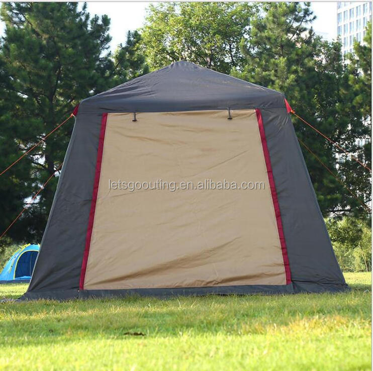 Quick Up 4-5 Person Screen House Leisure Beach Tent with Canopy for Beach Camping(HT6064-2)