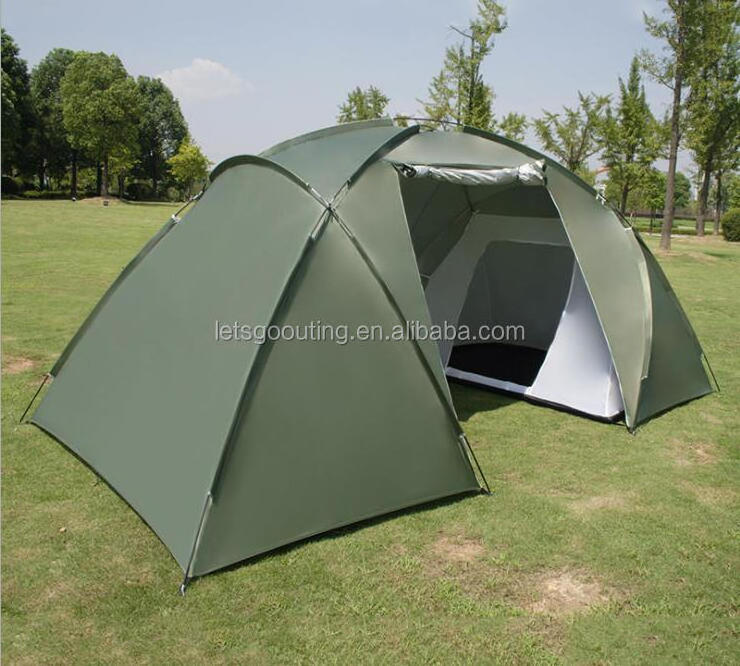 Amazon Good Selling Large Dome Tent Double Layer Opening Screened Family Camping Canopy Shelter Tent(HT6069-9)