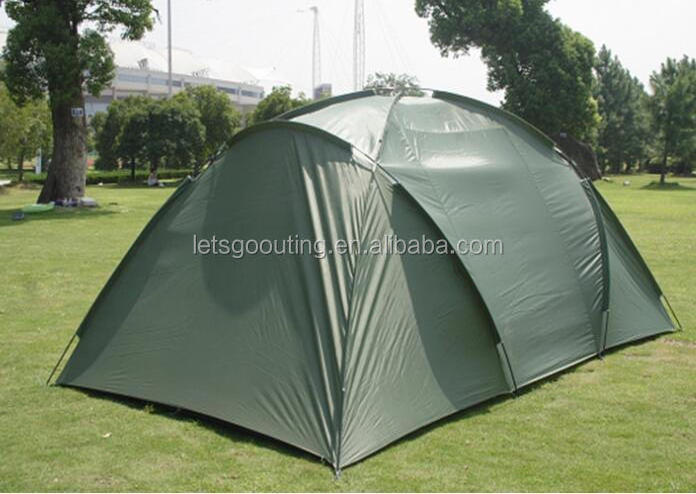 Amazon Hot Selling Family Tent Extended 4 to 6 Person Large Camping Dome Tent with 2 Rooms and 1 Hall(HT6069-2)