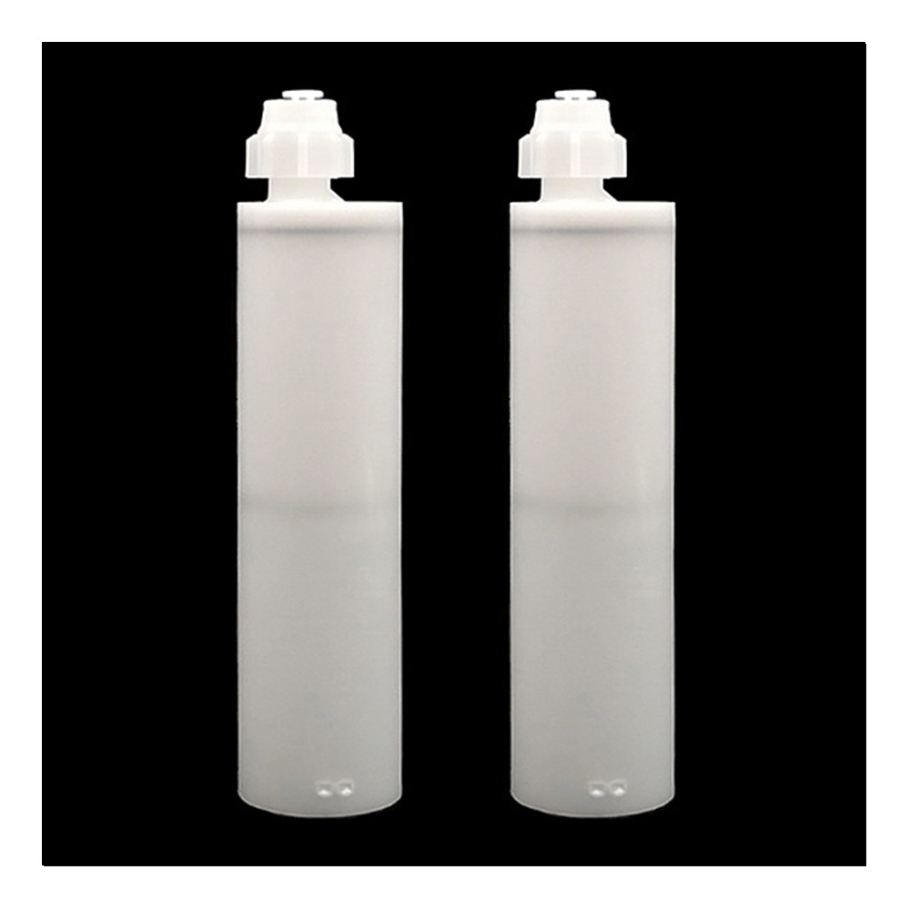 300ml 1:1 Plastic Empty Epoxy Coaxial Dual Caulking Cartridge Tube