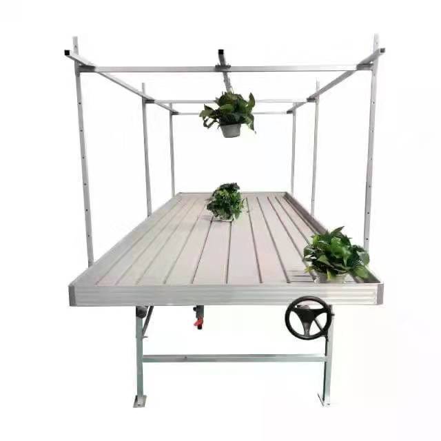 4x8 flood table rolling bench greenhouse rolling grow table