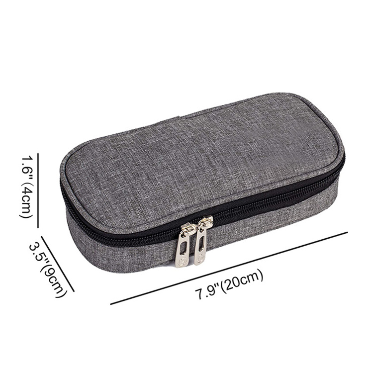 Letuo Customize First Aid Case Insulin Cooler Travel Case Diabetic Medication Cooler Soft Bag