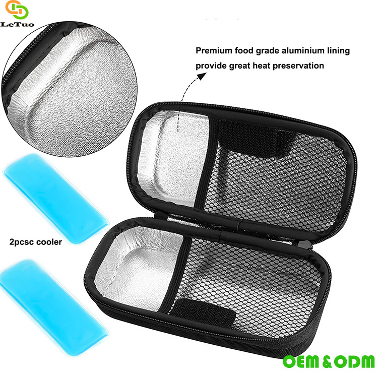 Portable Insulin Cooler Travel Carrying Case, Diabetic Medication Organizer Insulated Cooling Bag for Insulin Pen Syringe Needle