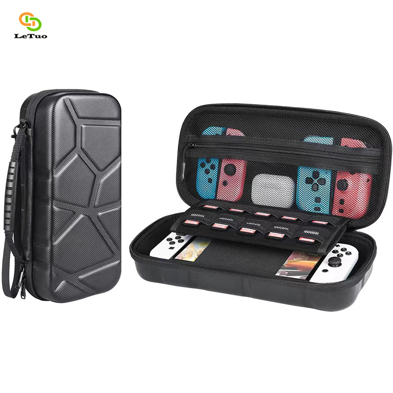 LeTuo  customized  Game case EVA hard shell protective case for Nintendo Switch travel portable carrying case