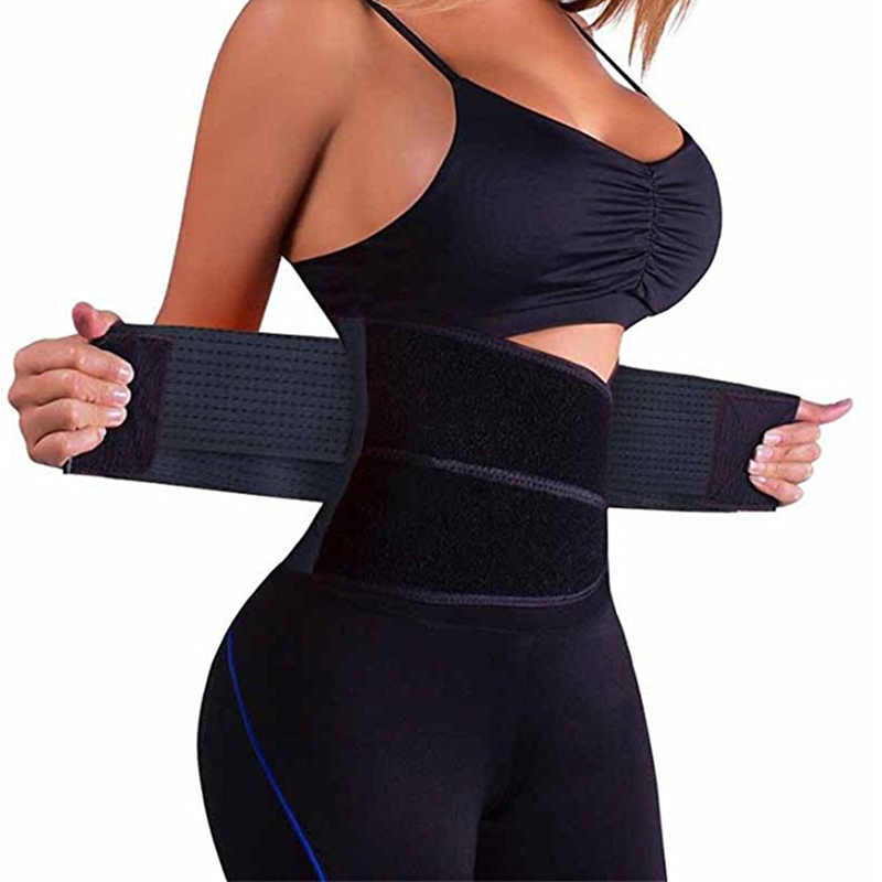 Waist Trimmer Belt, Premium Waist Trainer Sweat Sauna Belt for Women & Men, Promotes Sweat & Weight Loss in Stomach Fat Burning