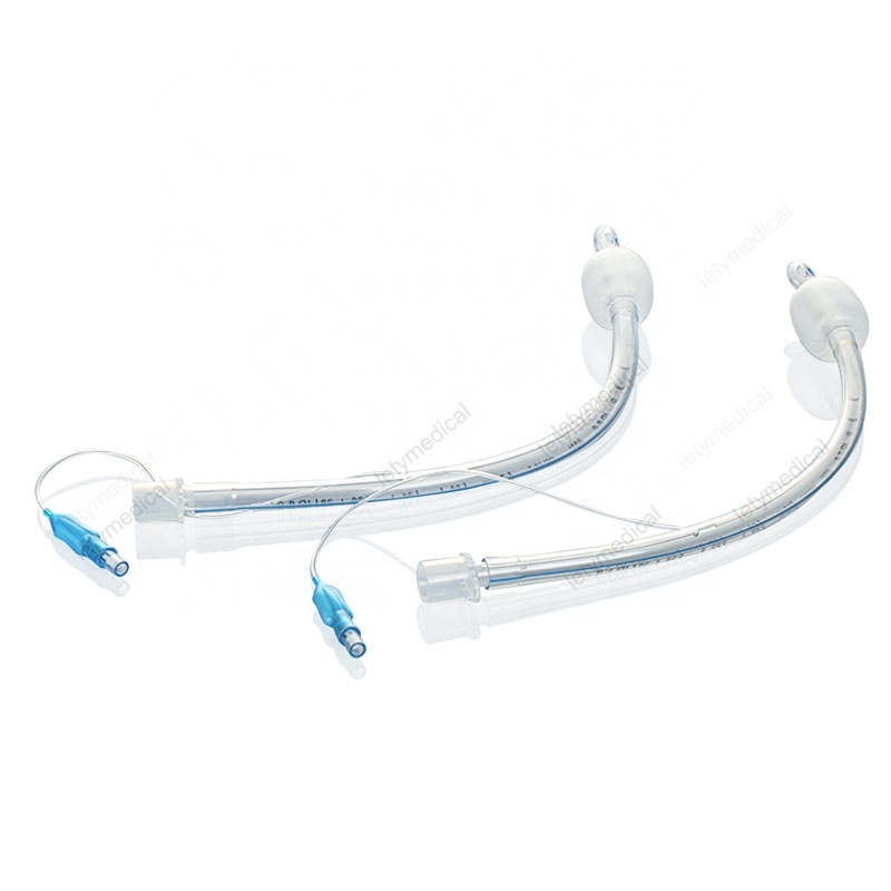 Factory High Quality Vet Endotracheal Tube Reinforced Endotracheal Tube with cuff without cuff Animal pet clinic