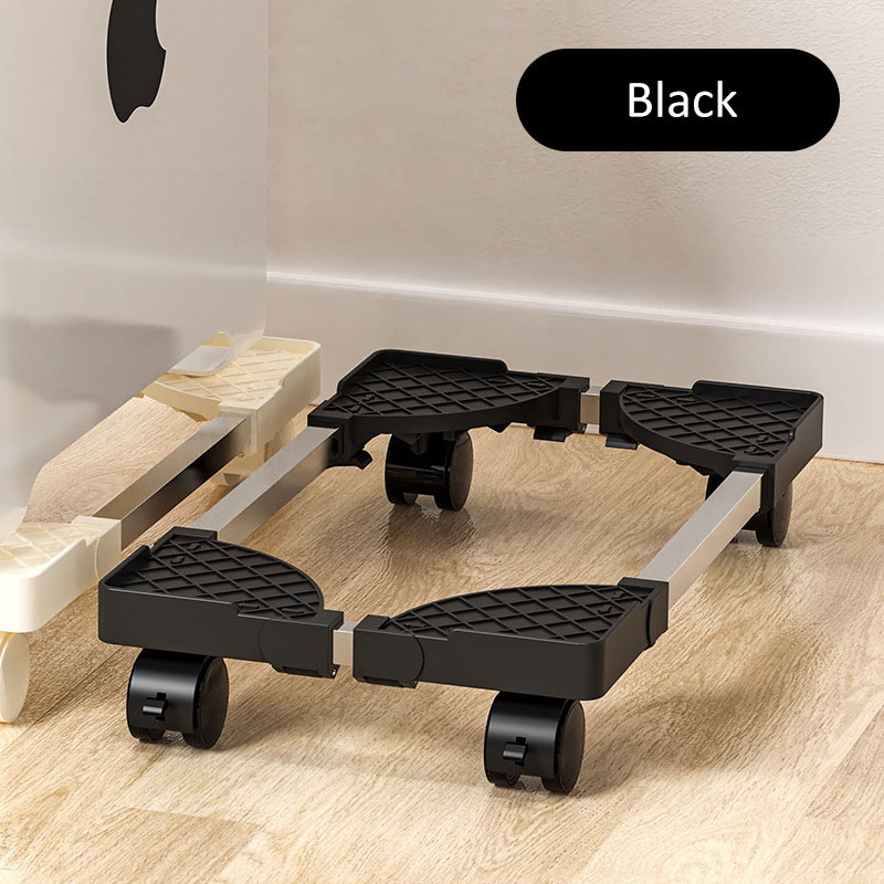 Mobile CPU Computer Tower Desktop Bracket Cooling Base Pulley Chassis Bracket Adjustable Shelf