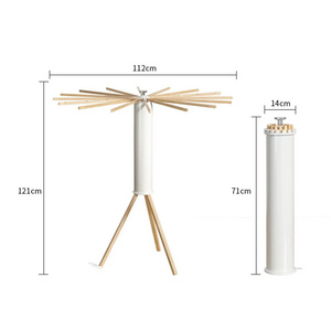 Foldable Stand Type Tripod Clothes Drying Rack Factory Price Garment Rack Portable