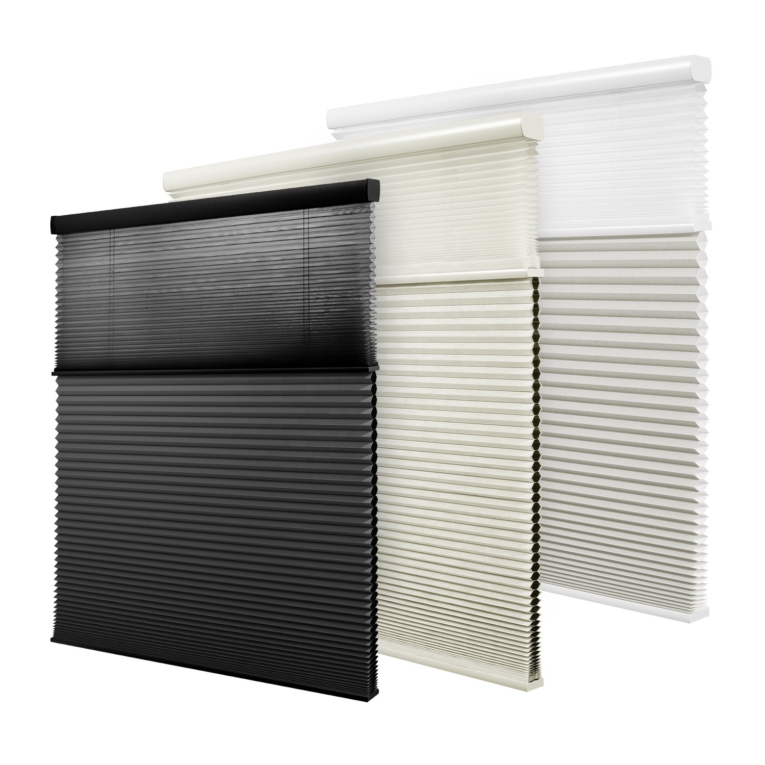 2 in 1 dual day night honeycomb blinds smart roller blinds day and night cellular shades window cellular blinds