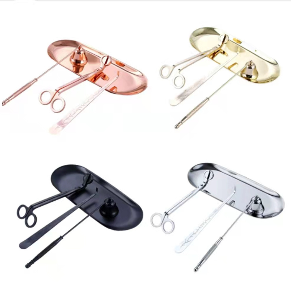 Candle Accessories Wick Trimmer Candle Snuffer Candle Scissors set