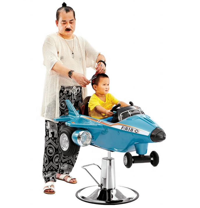 New Child Seat Barber Chair Kids Children Spa Salon Equipment Cheap Price Kids Salon Chair Airplane Child Barber