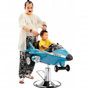 New Child Seat Barber Chair Kids Children Spa Salon Equipment Cheap Price Kids Salon Chair Airplane Child Barber