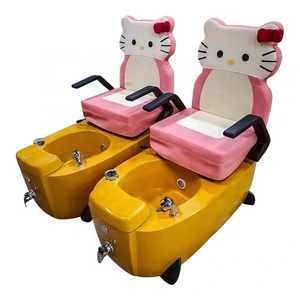 used kids pink spa pedicure chairs for foot spa