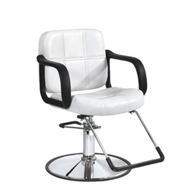 modern white salon chair used hydraulic barber chair for sale