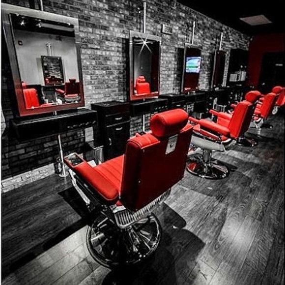 2021 New Products saloon equipments used belmont takara red barber chair