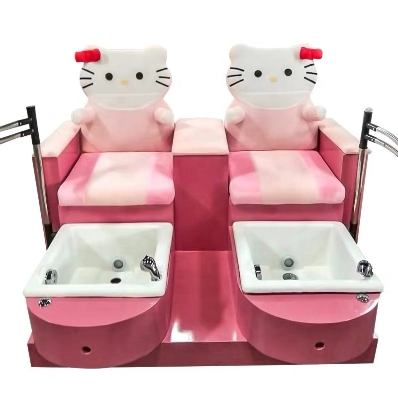 used kids pink spa pedicure chairs for foot spa