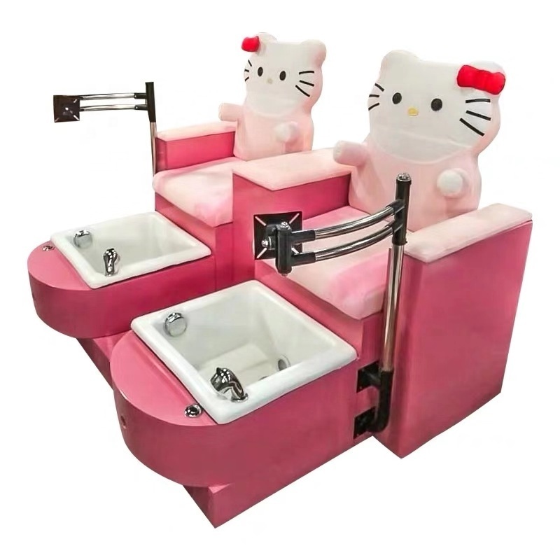 used kids pink spa pedicure chairs for foot spa