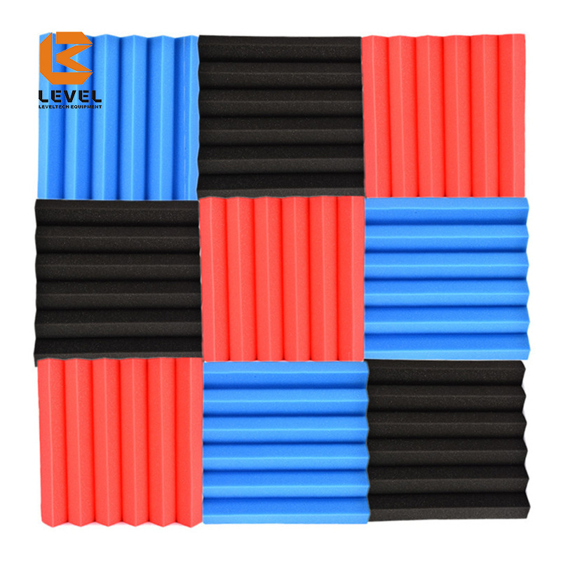 Cheap Price PU Foam Acoustic Panels  High Soundproof Sponge Sound absorption Acoustic Foam Panels