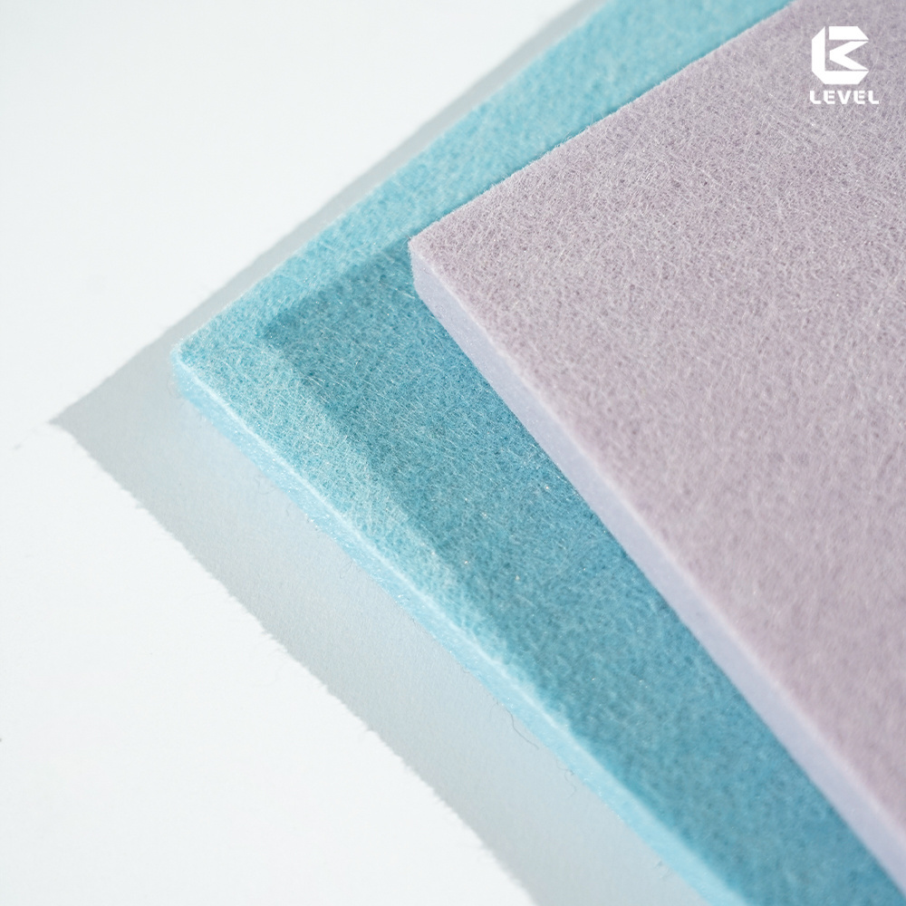 Dense Thick PET Felt Sound Absorb 1220*2440mm Polyester Fiber Boards Panels For Wall And Ceiling