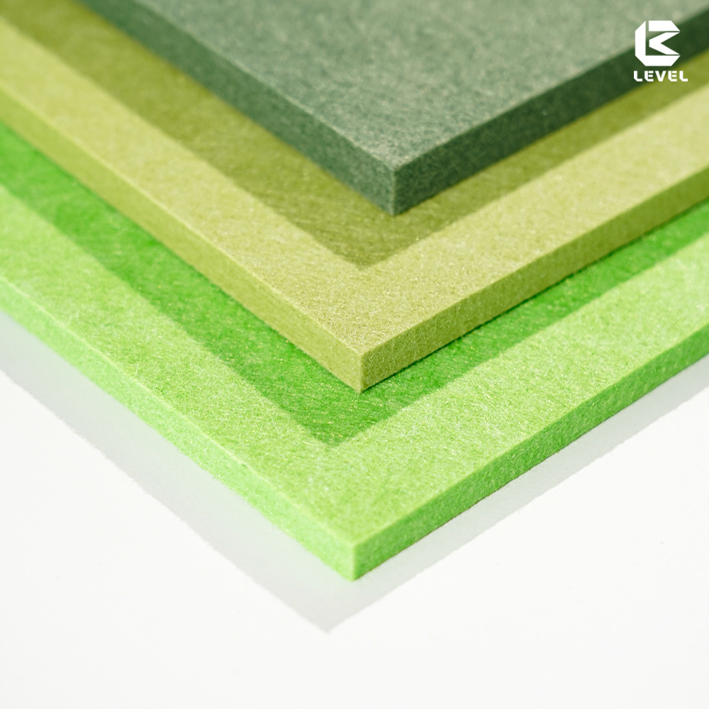 Environmentally Cost-effective 1220*2440mm Sound Absorption 100% Polyester Acoustic Panels For Office