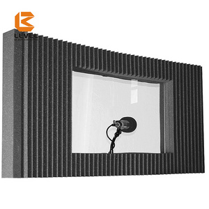 Cheap Price PU Foam Acoustic Panels  High Soundproof Sponge Sound absorption Acoustic Foam Panels