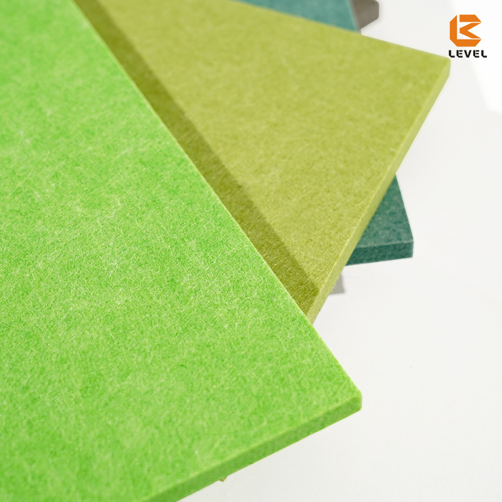 Good Quality Sound Absorbing PET Acoustic Felt Panels Non-toxic Soundproofing Panel