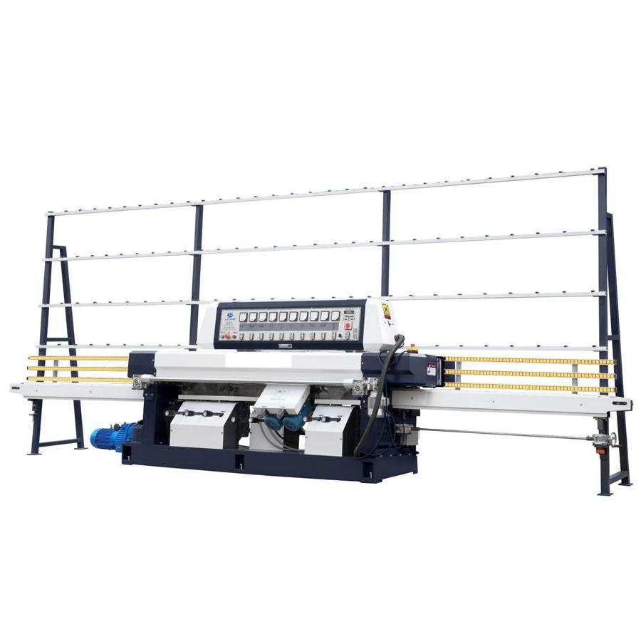 Straight line glass Edge multi level polishing miter machine