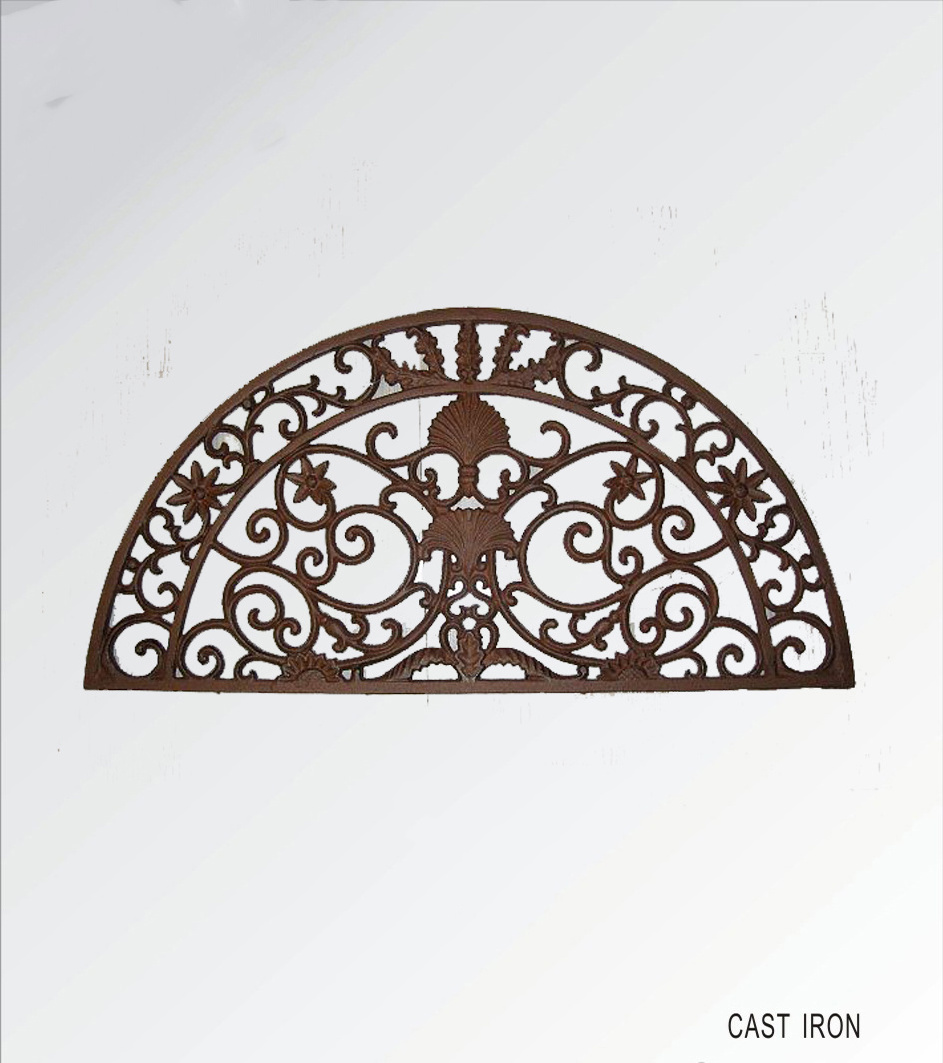 Antique front door decorative cast iron doormat with turtle designs mat farmhouse decor for home and Garden