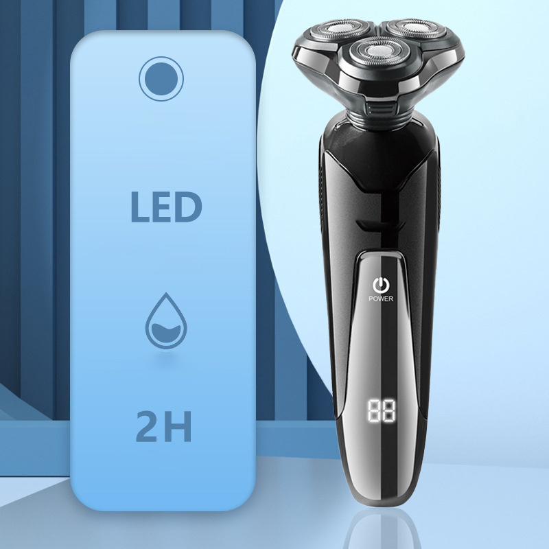 Reduce 4in1 when full three blade full body water wash multifunctional rechargeable smoother shaver