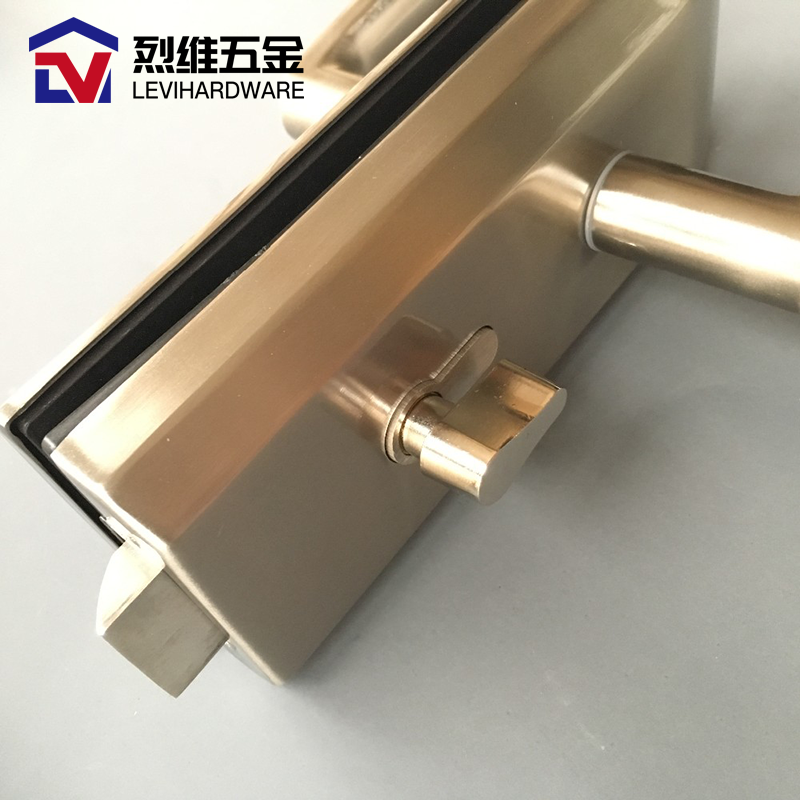 wholesale Double side door control high quality sliding glass door lock commercial sliding glass round door lock