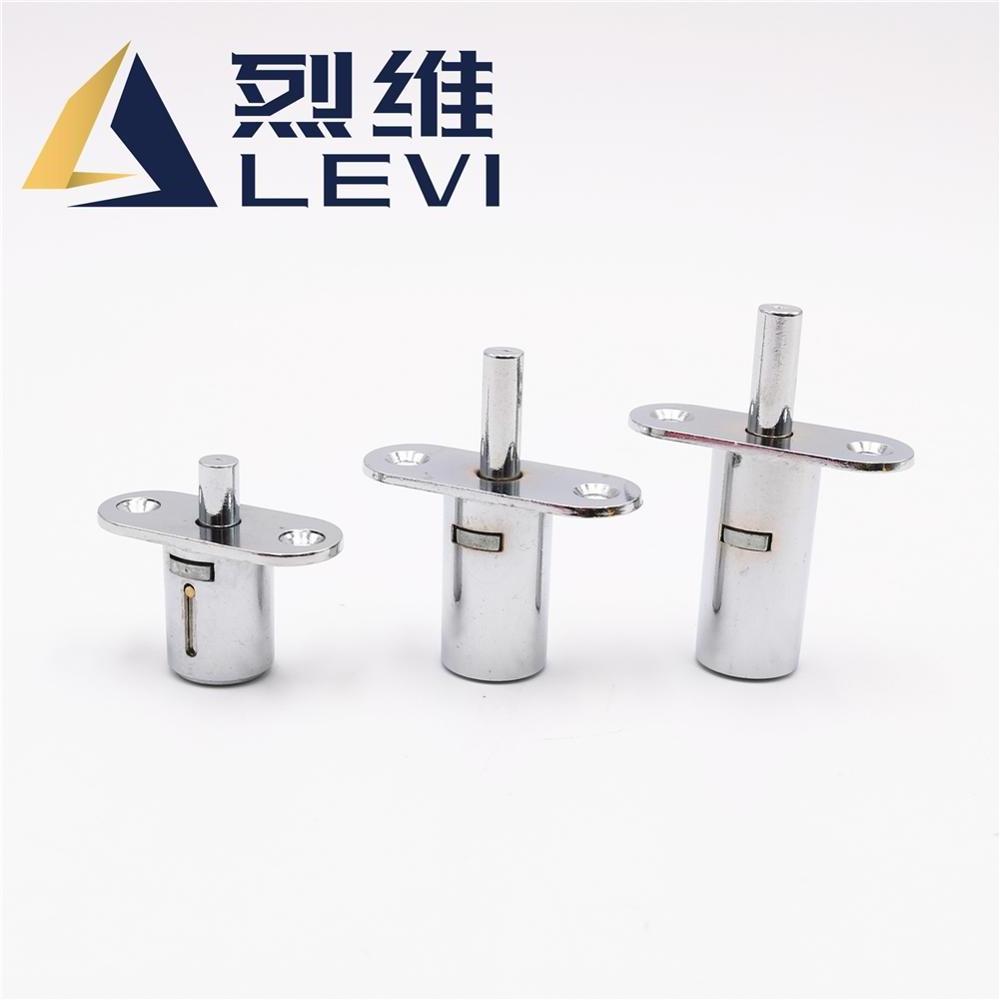 wholesale hardware fittings 105 zinc alloy showcase sliding glass window door push drawer lock and furniture lock for sale