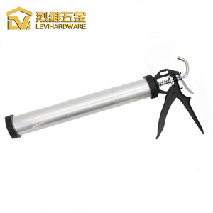 Caulking Gun Manufacturer Professional Tool aluminium alloy 15 Inch 600ml Portable Silicone Gun Manual Caulking Gun with Nozzle