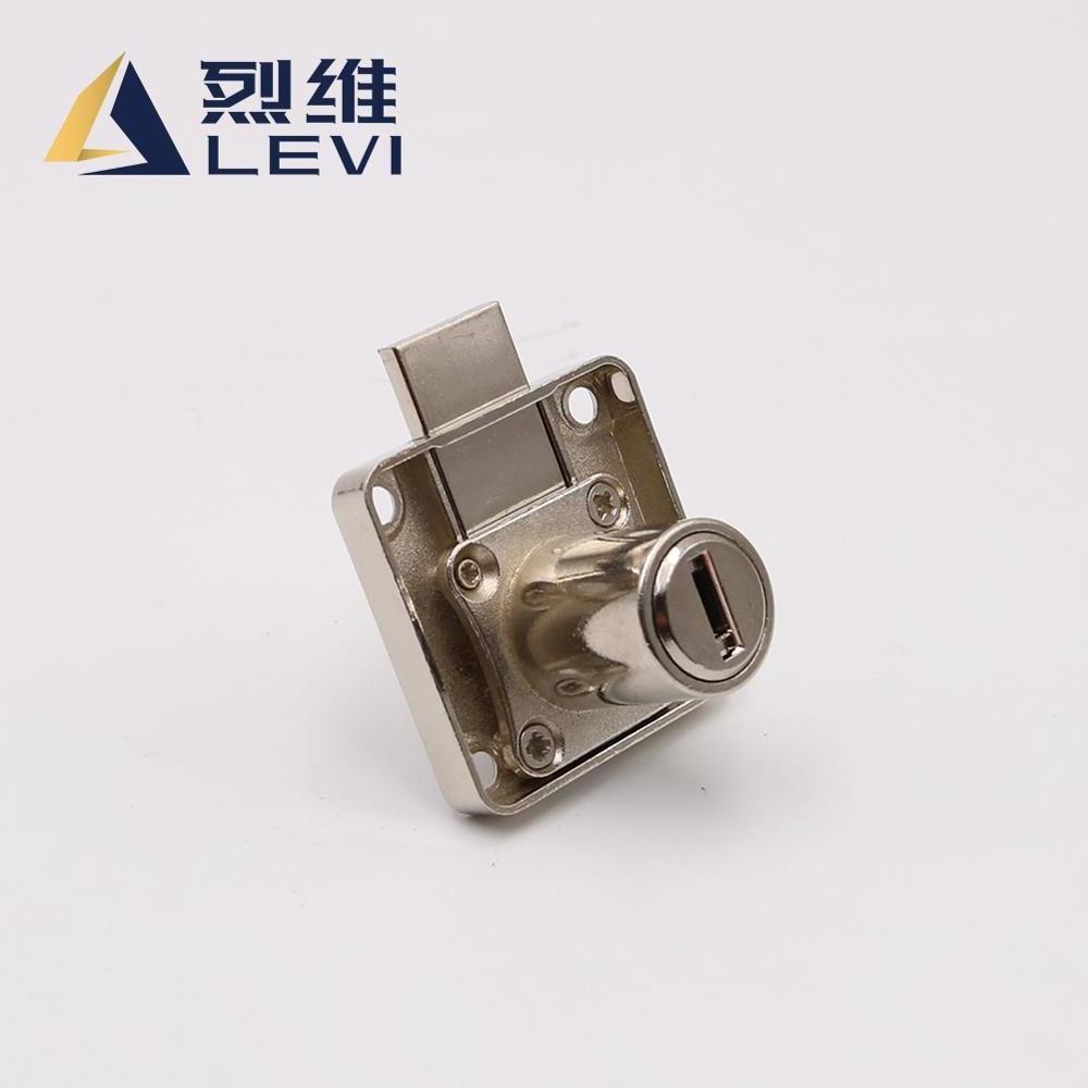 wholesale 138-22S office desk brass laser key furniture cabinet drawer lock with master key china lock supplier