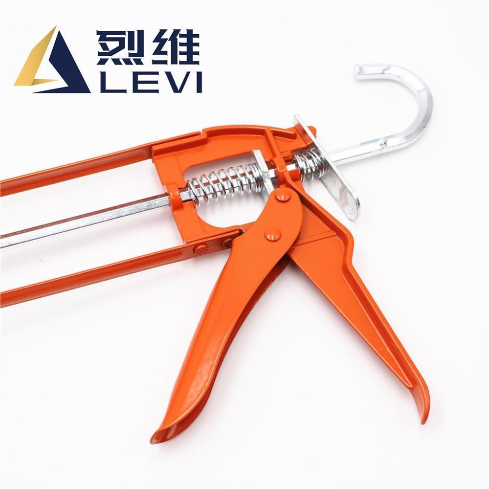 Wholesale professional caulking gun basis orange sealant skeleton silicone 310ml 10oz caulking gun for guangdong hardware tools