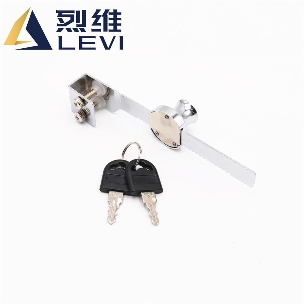 wholesale 140mm display  sliding window show case Cabinet Glass Lock for furniture locks