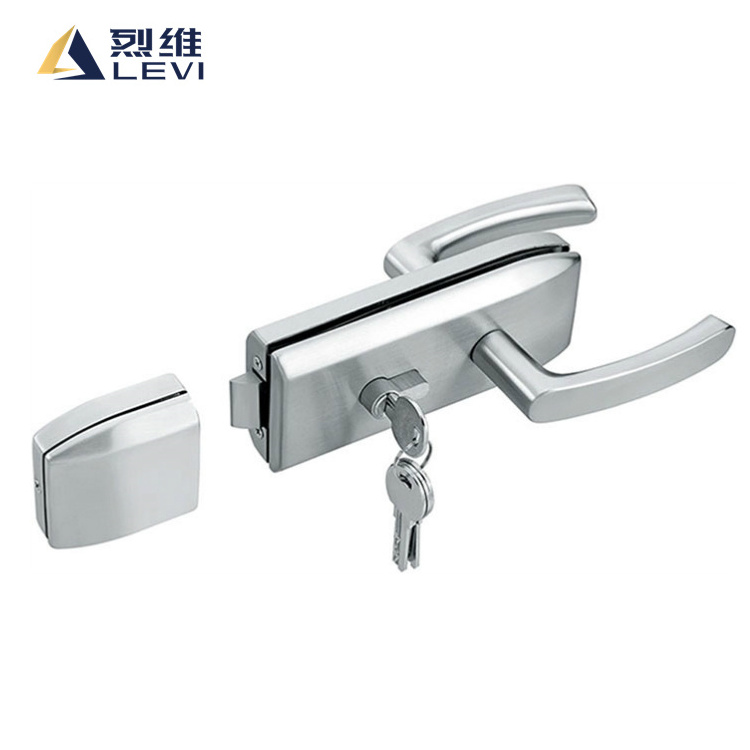 wholesale furniture hardware Double side door control high quality sliding glass door lock for glass door