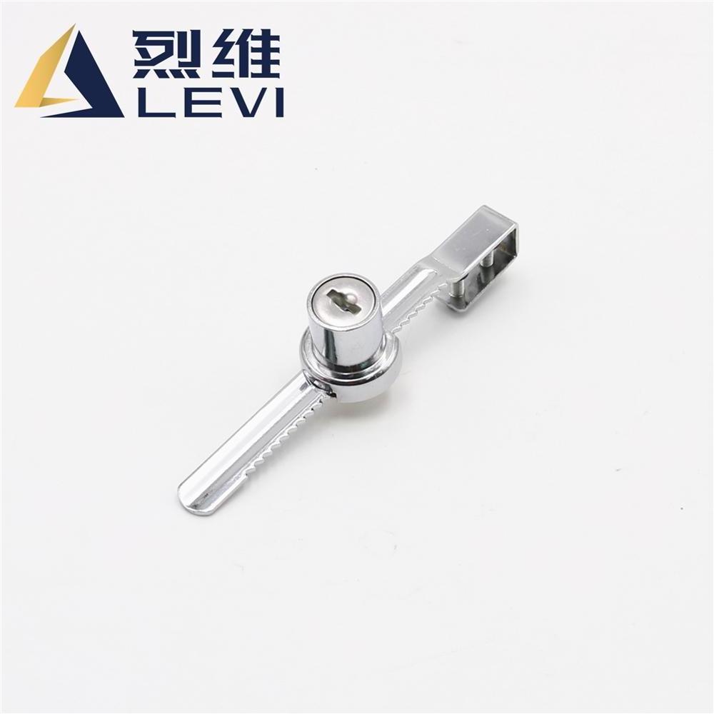 wholesale hardware fittings 110C cheap price showcase sliding show window glass furniture locks for display window door