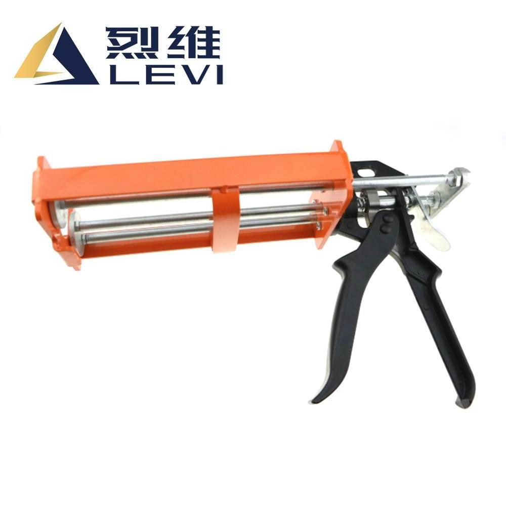 wholesale professional caulking gun epoxy adhesive 400ml dual two component double cartridges heavy duty cordless caulking gun