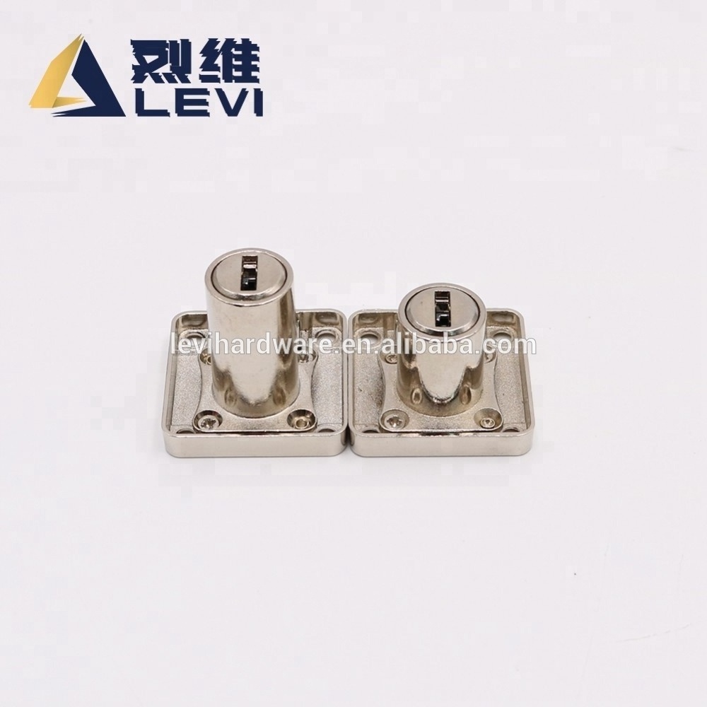 138 22 Brass Laser key master key furniture desk cabinet drawer lock with three level manager foshan hardware china