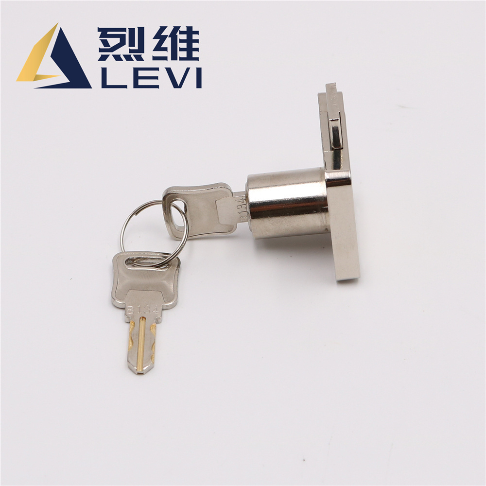 wholesale 138-22S office desk brass laser key furniture cabinet drawer lock with master key china lock supplier