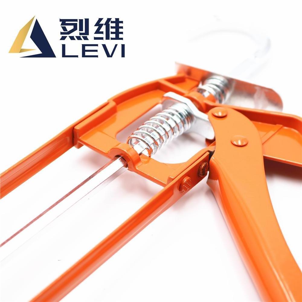 Wholesale professional caulking gun basis orange sealant skeleton silicone 310ml 10oz caulking gun for guangdong hardware tools