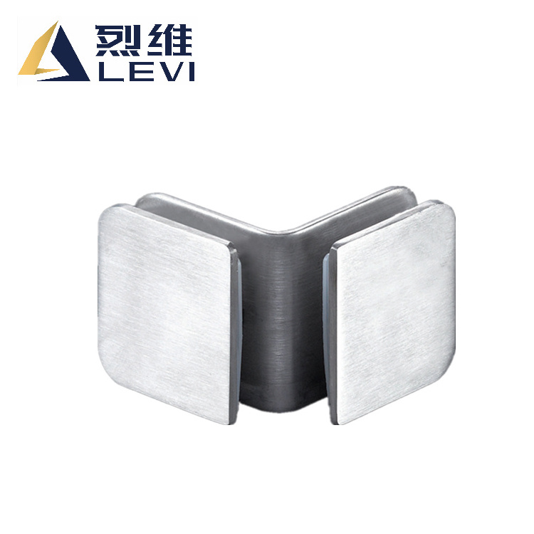 Shower room stainless steel glass clamp hinge glass connectors