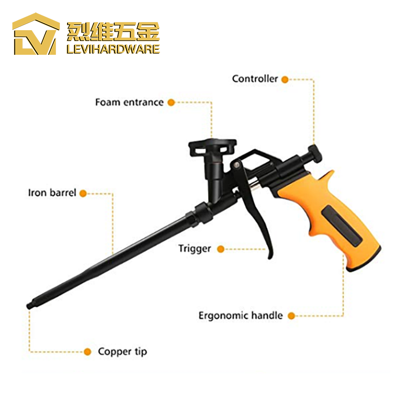 wholesale other manual tool professional caulking tool PU foam gun polyurethane foam spray gun for construction