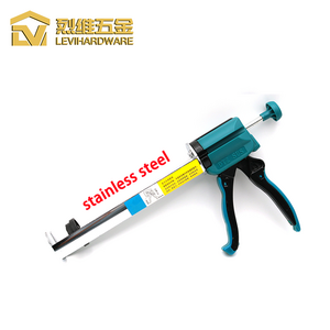 9 Inches revolving frame type heat treated piston Rod Caulking Gun 310ml sausage sealants sausage basic caulk gun construction