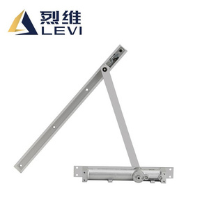 wholesale alumuium heavy duty hidden concealed door closer auto hydraulic soft door closer with strong arm for door hardware