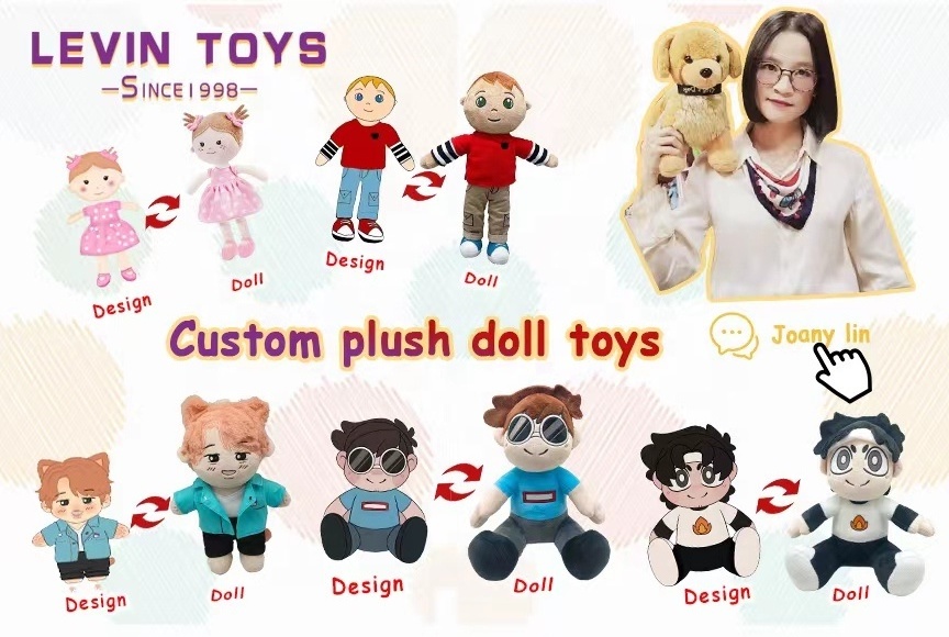 Custom plush doll 10cm 20cm 30cm custom kpop plush anime doll plushie gotatoy 10cm 20cm plush doll Custom