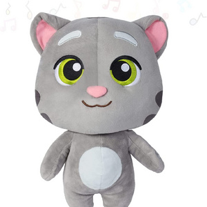 NEW  Tom Cat Interactive Stuffed Animals Cute Plush Toy Speaking Repeat What You Say