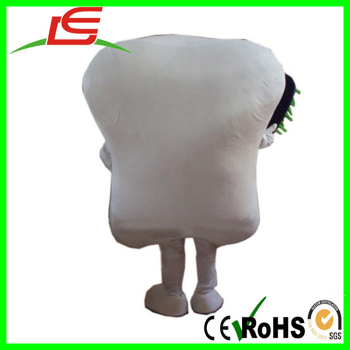 wholesale solid tooth cartoon reality clothing costumes adult mascot