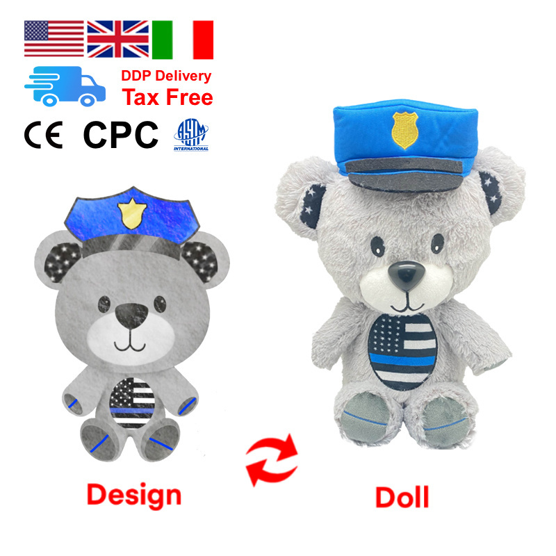 Custom Teddy Bear plushie Stuffed animal Teddy Bear  Plush Toy Design Manufacturer Custom Teddy Bear Custom Logo