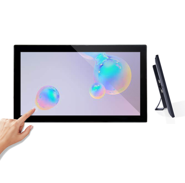 18.5 inch Touch Screen POE Powered  Rockchip Allwinner Wall Mount Android Tablet with RJ45 Port